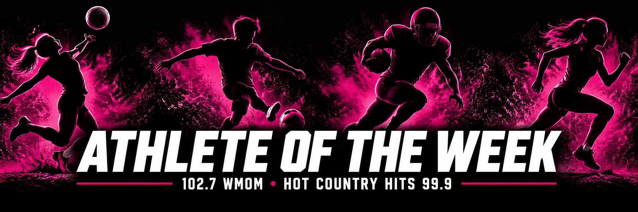 Athlete of the Week on 102.7 WMOM and Hot Country Hits 99.9